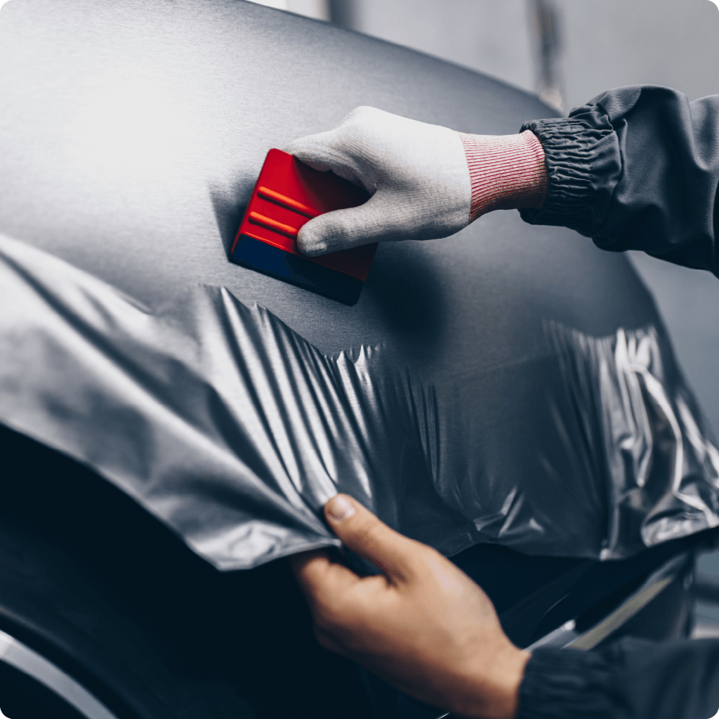 How do you apply the right tension for wrapping?
